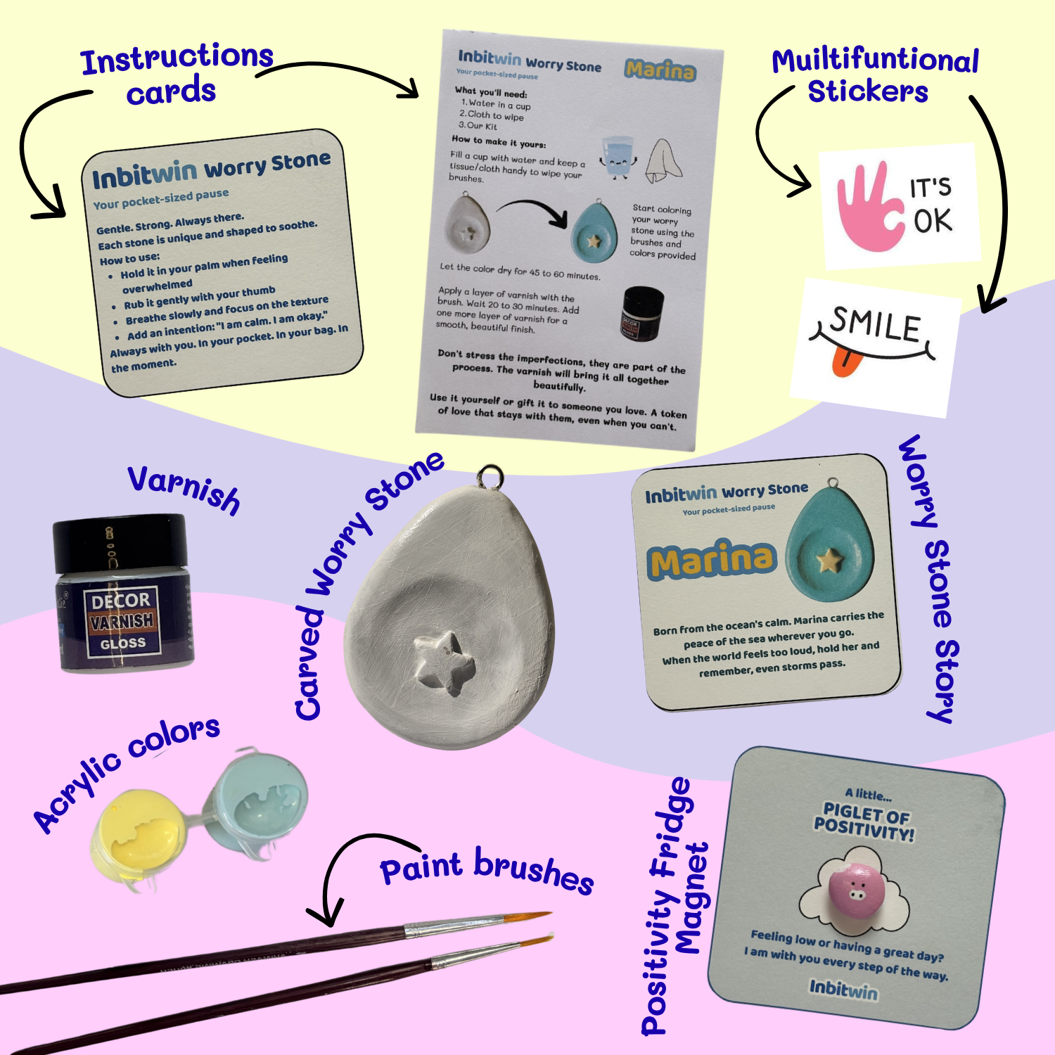 Marina : Worry Stone Kit