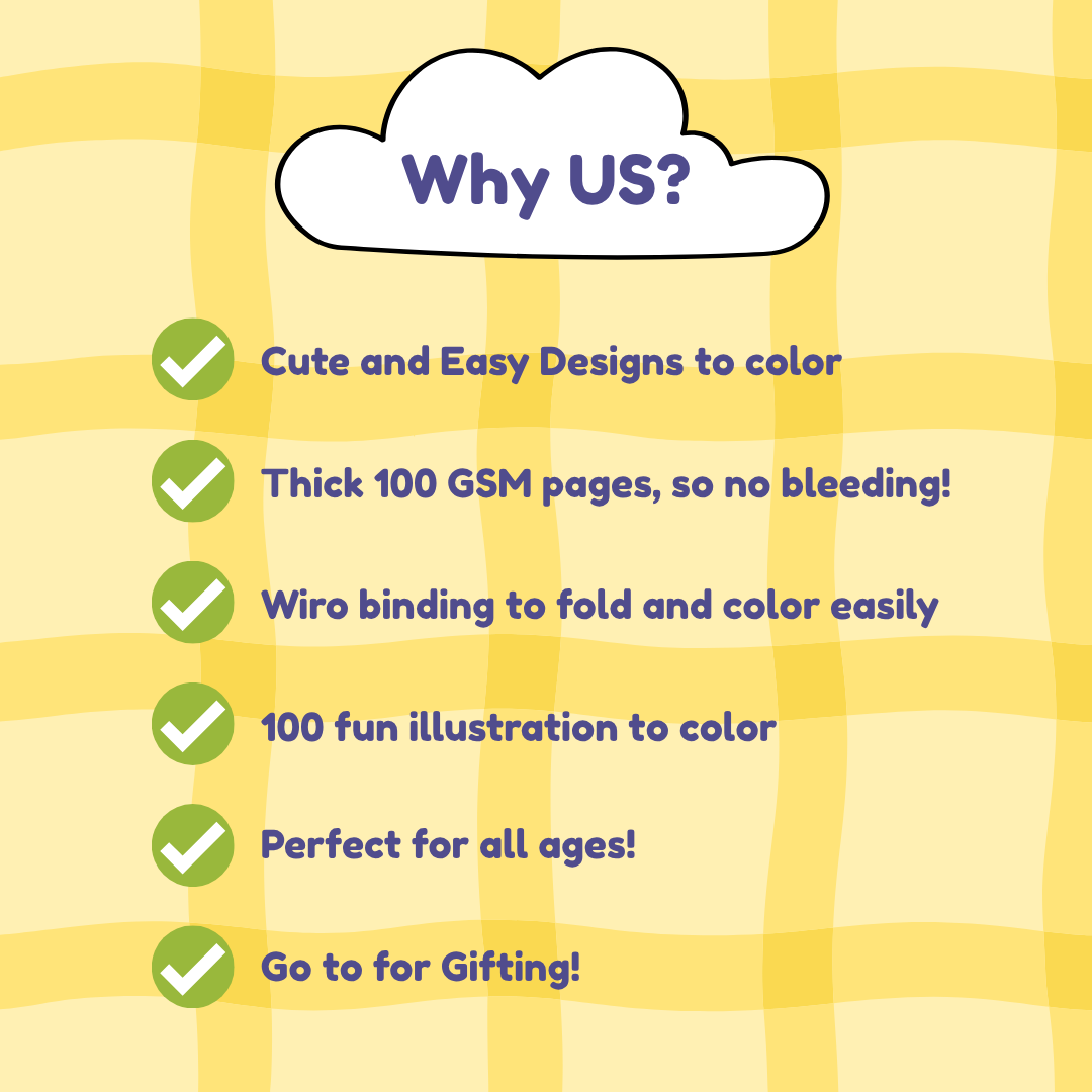 100 Things to Color - Bold and Easy Coloring Book
