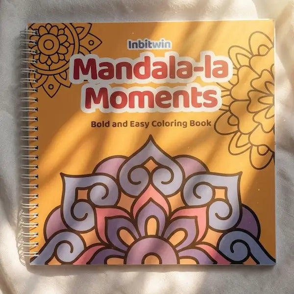 Mandala-la Moments : Bold and Easy coloring book